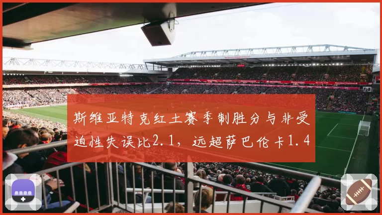 斯维亚特克红土赛季制胜分与非受迫性失误比2.1，远超萨巴伦卡1.4